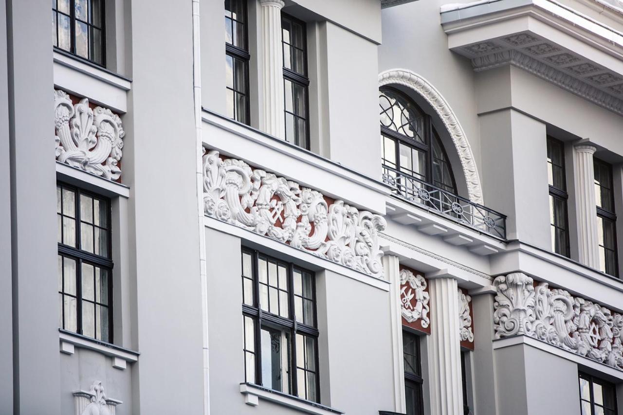 Library House "Bibliotekas Nams" - Apartment With Park View 里加 外观 照片
